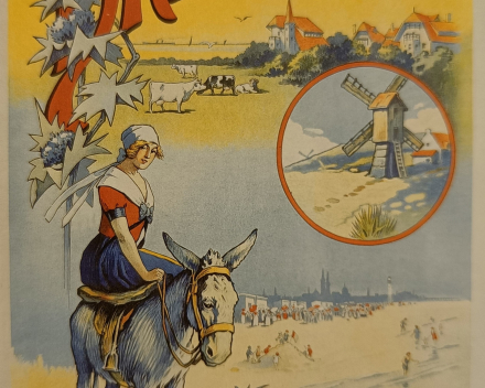 circa 1912 / ingelijst  / prijscategorie: €€