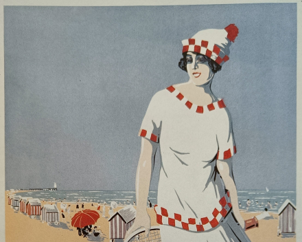 circa 1922 / op linnen, ingelijst  / prijscategorie: €€€