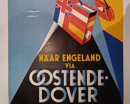 circa 1948 / op linnen, ingelijst (met ontspiegeld glas)  / prijscategorie: €€€