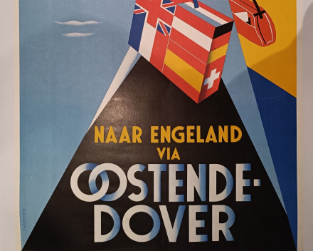 vers 1948 / affiche entoilée, encadrée (avec verre anti-reflets) / catégorie de prix: €€€