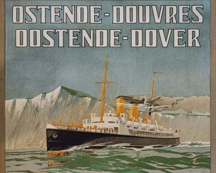 circa 1925 / op linnen, wordt nog ingelijst (met ontspiegeld glas) / prijscategorie: €€€