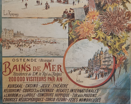 circa 1900 / op linnen, ingelijst (met ontspiegeld glas) / prijscategorie: €€€