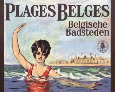 ca. 1920 / op linnen, ingelijst onder ontspiegeld glas / prijscategorie: €€€