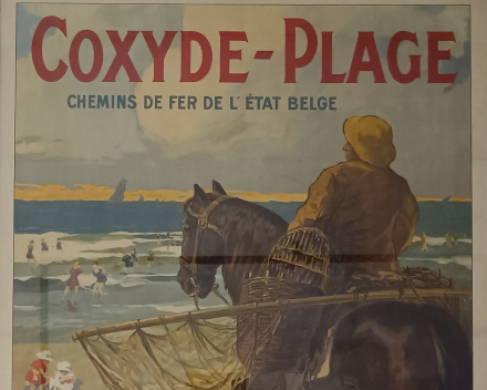 ca. 1912 / ingelijst onder glas / prijscategorie: €€€