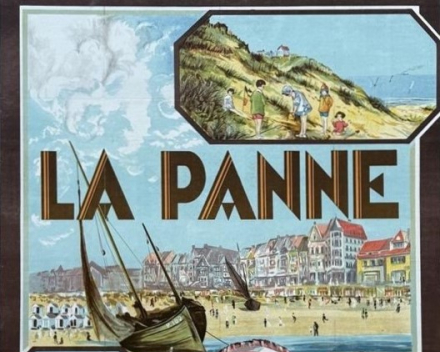 ca. 1928 / ingelijst onder glas / prijscategorie: €€