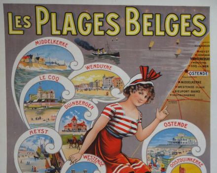 vers 1906 / affiche entoilée et encadrée sous verre anti-reflets / catégorie de prix: €€€€