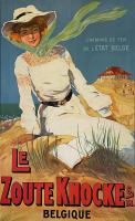 Affiche 'Zoute Golf' circa 1910